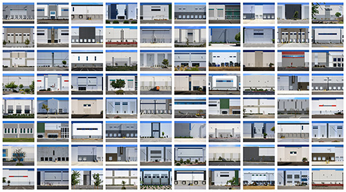 Eighty Warehouse Façades, California (2026)